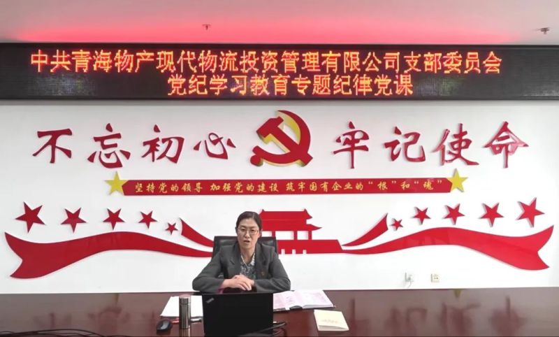 嚴明紀律作風 永葆政治本色&mdash;&mdash;集團黨委書記、董事長劉玲同志講授專題紀律黨課