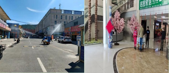 強化防疫措施 深化防汛排查 筑牢安全防線--現代物流公司開展復工復市前防疫消殺、防汛檢查工作